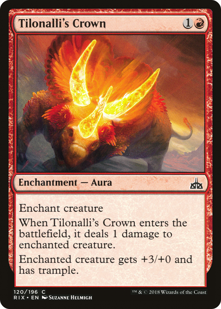 Tilonalli's Crown [Rivals of Ixalan] | Silver Goblin