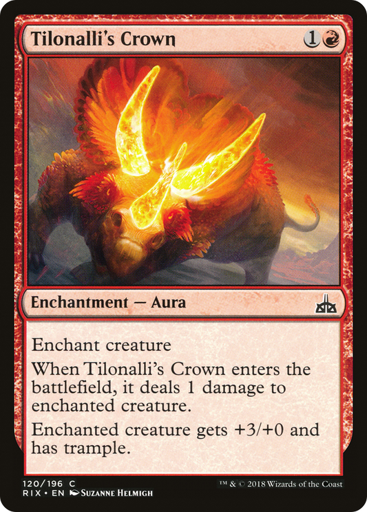 Tilonalli's Crown [Rivals of Ixalan] Foil