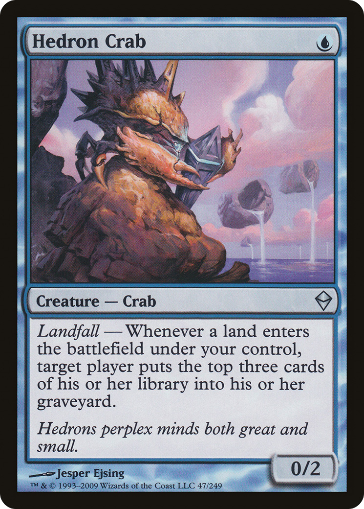 Hedron Crab [Zendikar] | Silver Goblin