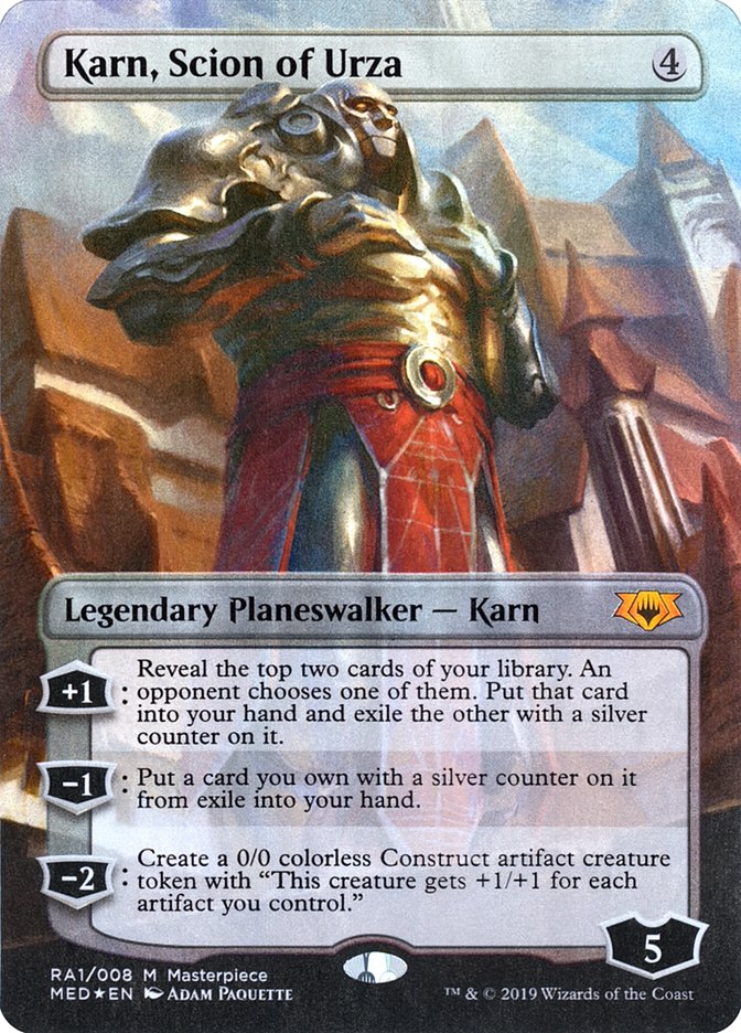 Karn, Scion of Urza [Mythic Edition] | Silver Goblin