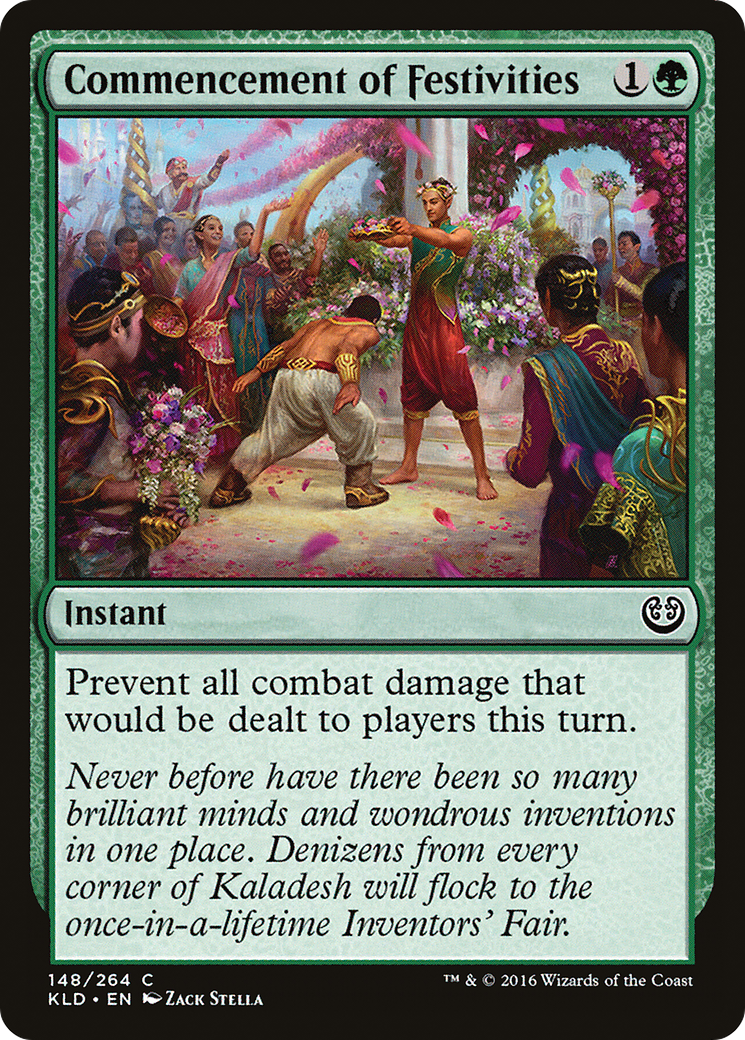 Commencement of Festivities [Kaladesh] | Silver Goblin