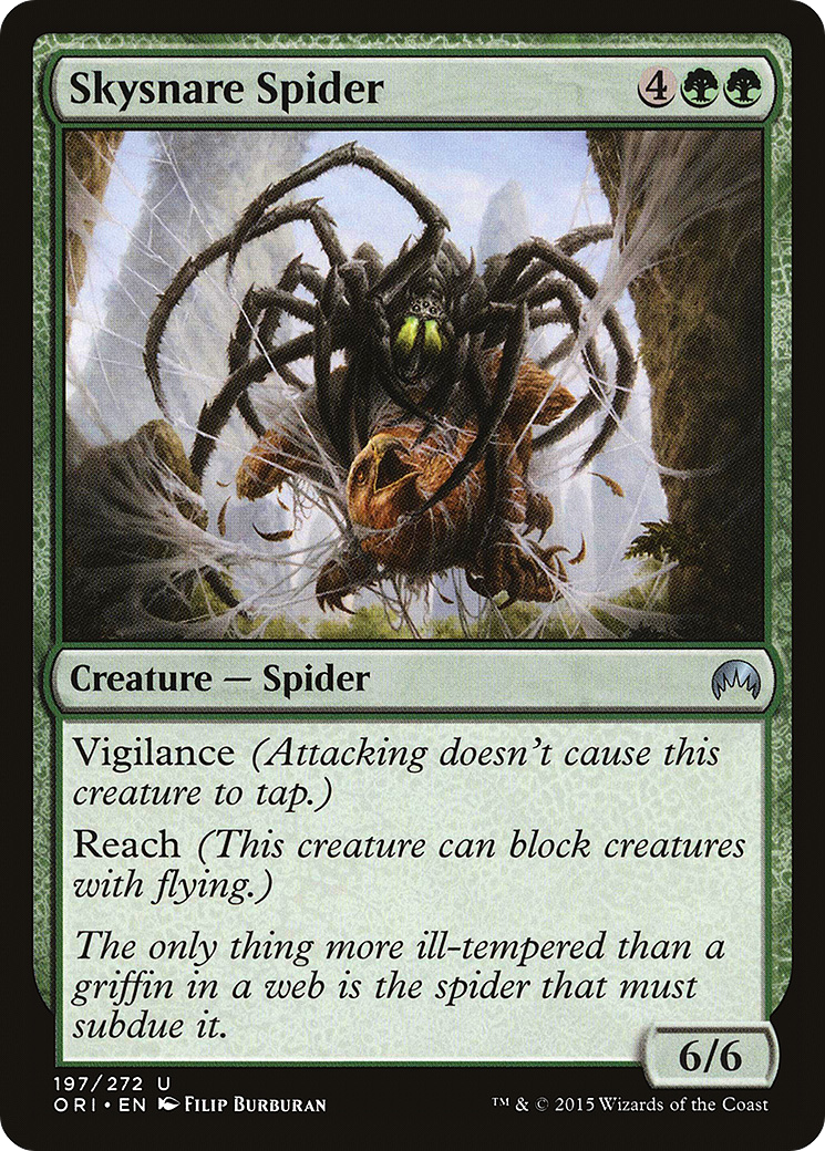 Skysnare Spider [Magic Origins] | Silver Goblin