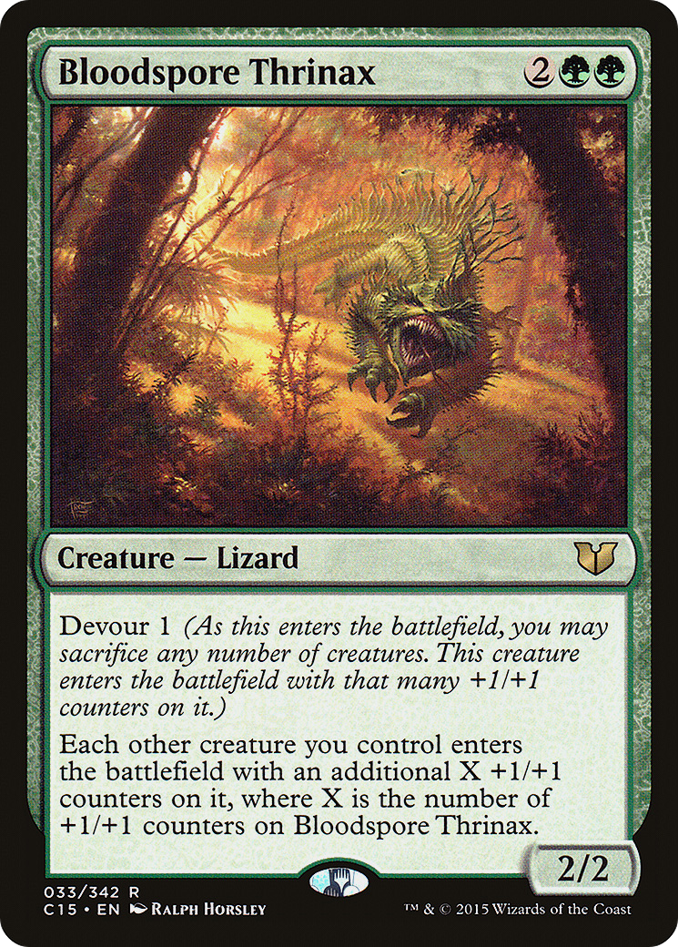 Bloodspore Thrinax [Commander 2015] | Silver Goblin