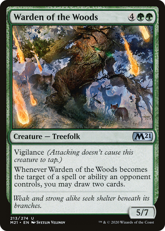 Warden of the Woods [Core Set 2021] Foil
