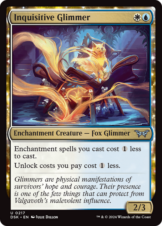 Inquisitive Glimmer: (enchantment) (217)