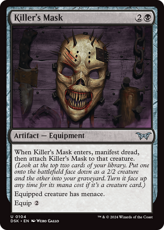 Killer's Mask [Duskmourn: House of Horror]