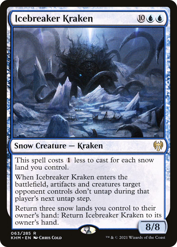 Icebreaker Kraken [Kaldheim] | Silver Goblin