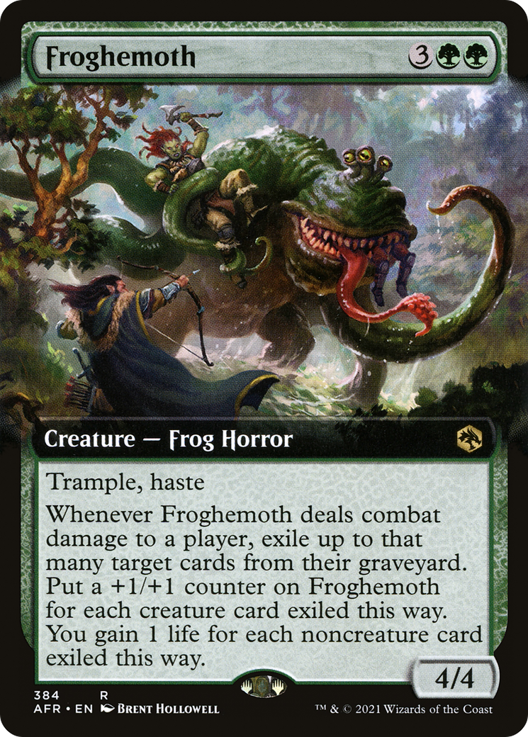 Froghemoth (Extended Art) [Dungeons & Dragons: Adventures in the Forgotten Realms] | Silver Goblin