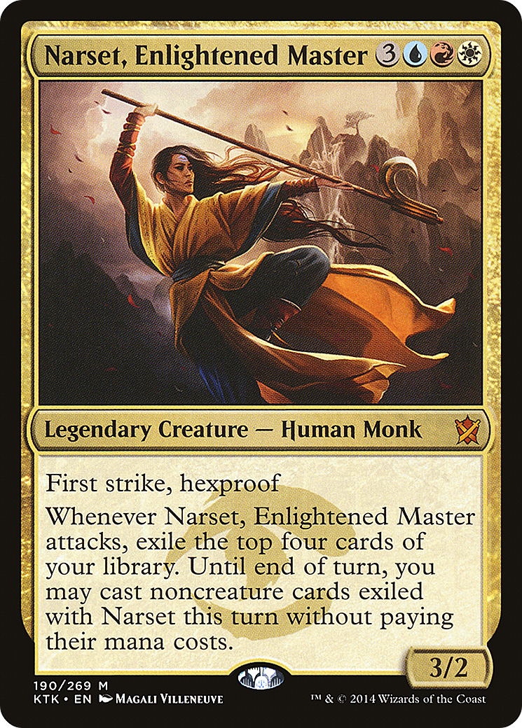 Narset, Enlightened Master [Khans of Tarkir] | Silver Goblin