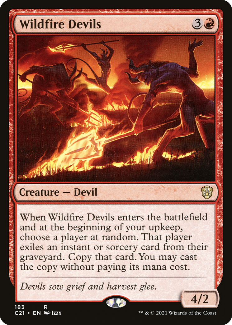 Wildfire Devils [Commander 2021]