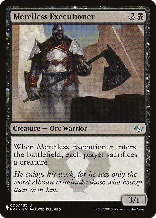 Merciless Executioner (FRF-76)