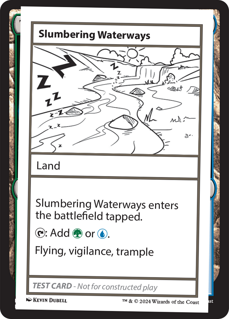 Slumbering Waterways [Mystery Booster 2 Playtest Cards] | Silver Goblin