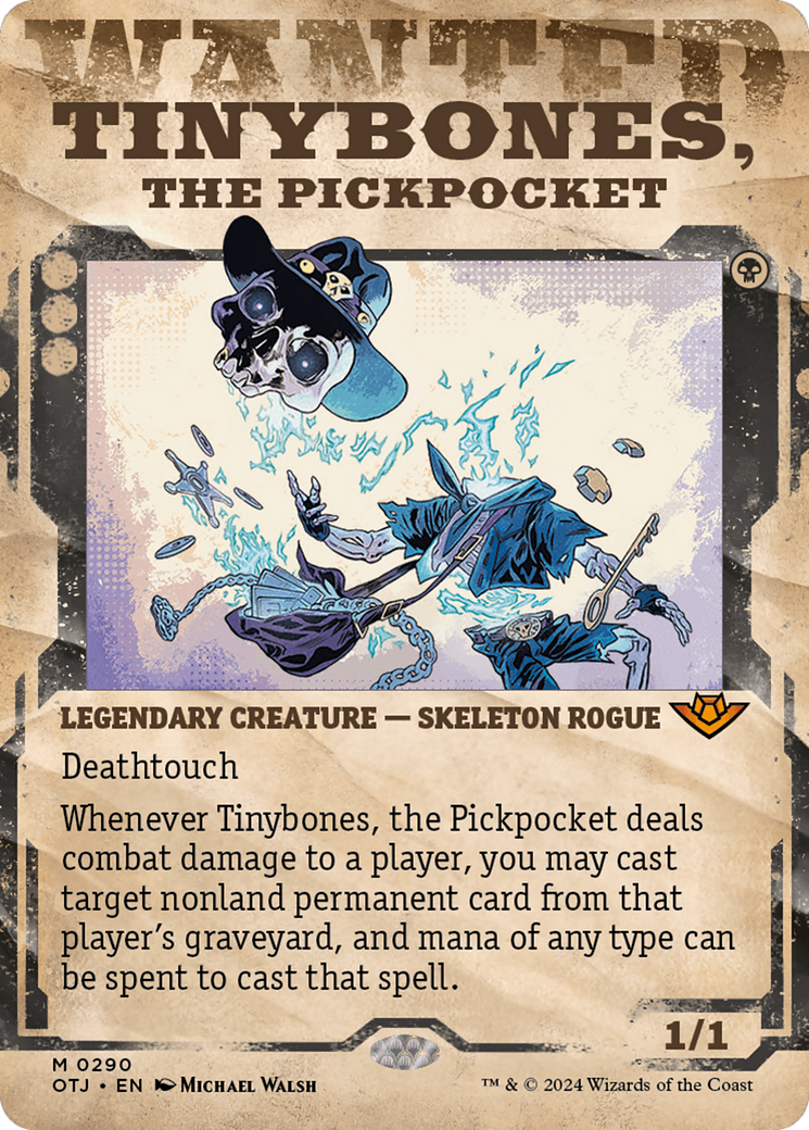 Tinybones, the Pickpocket (Showcase) [Outlaws of Thunder Junction] | Silver Goblin