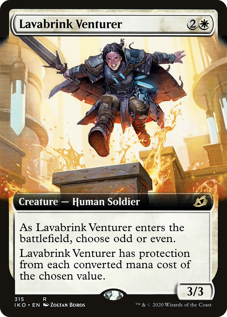 Lavabrink Venturer (Extended Art) [Ikoria: Lair of Behemoths] | Silver Goblin