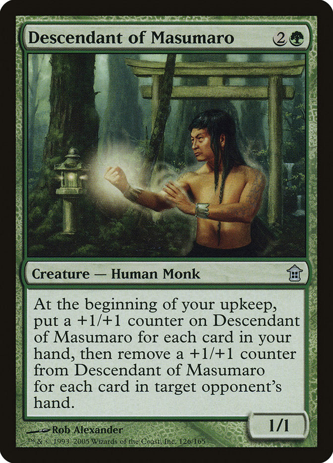 Descendant of Masumaro [Saviors of Kamigawa] | Silver Goblin