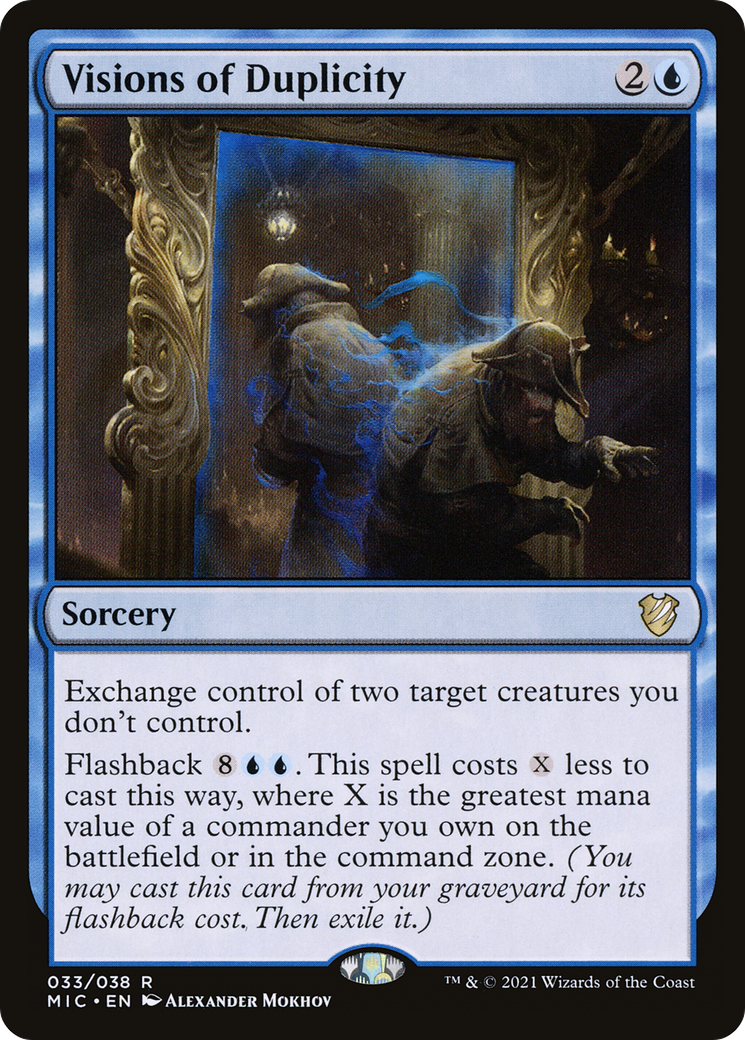 Visions of Duplicity [Innistrad: Midnight Hunt Commander]