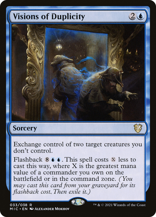 Visions of Duplicity [Innistrad: Midnight Hunt Commander]