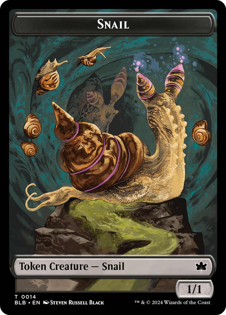 Snail Token [Bloomburrow Tokens] | Silver Goblin