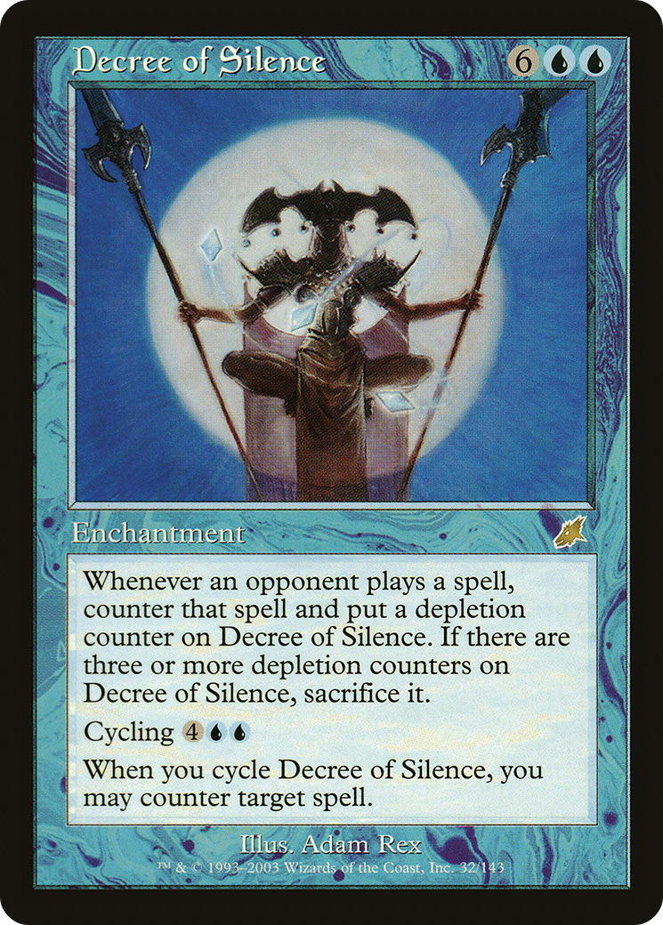 Decree of Silence [Scourge] | Silver Goblin