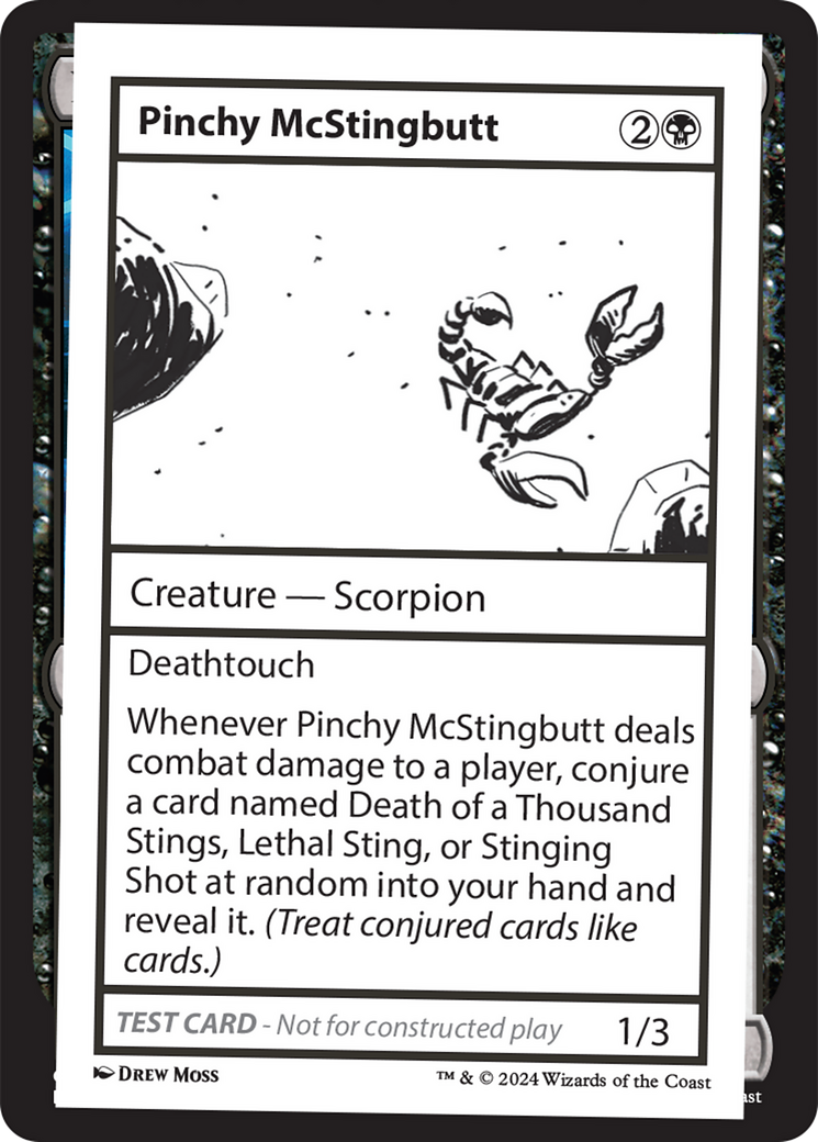 Pinchy McStingbutt [Mystery Booster 2 Playtest Cards] | Silver Goblin