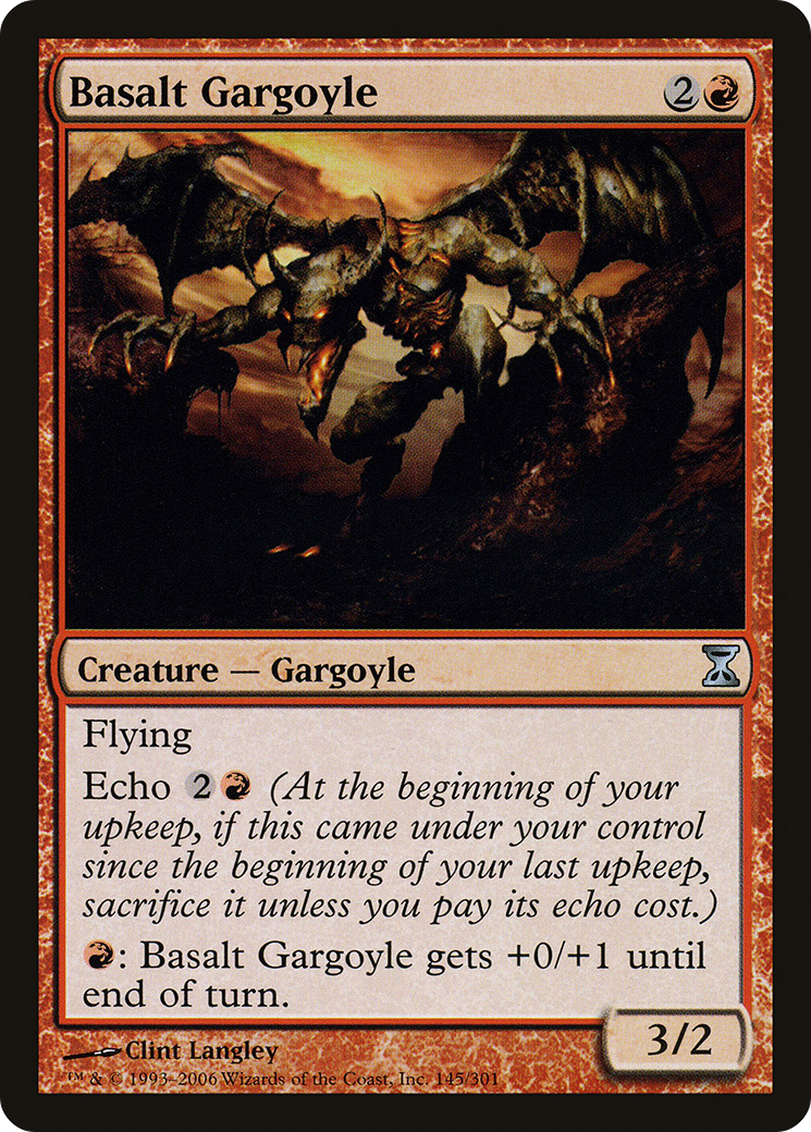 Basalt Gargoyle [Time Spiral] Foil