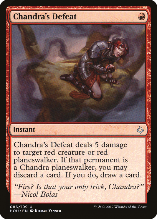 Chandra's Defeat [Hour of Devastation] Foil