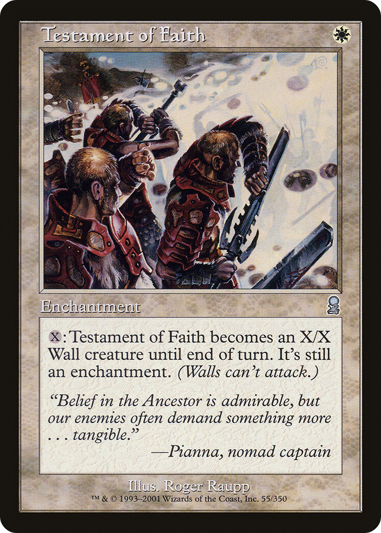 Testament of Faith [Odyssey] Foil