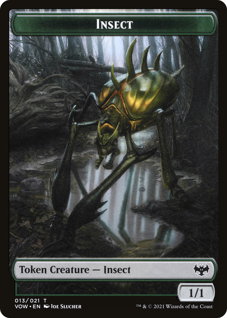 Insect Token [Innistrad: Crimson Vow Tokens] | Silver Goblin