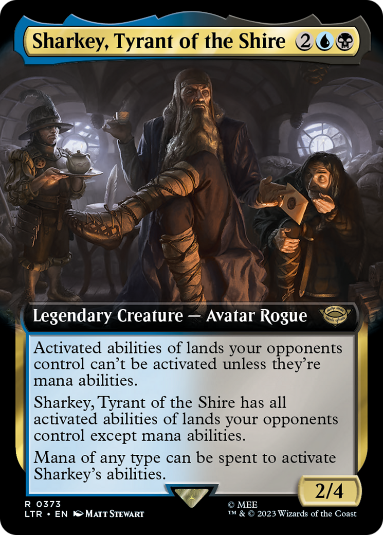 Sharkey, Tyrant of the Shire (Extended Art) [The Lord of the Rings: Tales of Middle-Earth] | Silver Goblin