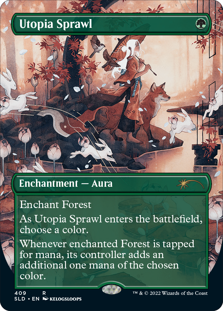 Utopia Sprawl (Borderless) [Secret Lair Drop Series] | Silver Goblin