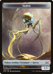 Cat // Servo Double-Sided Token [Double Masters Tokens] | Silver Goblin