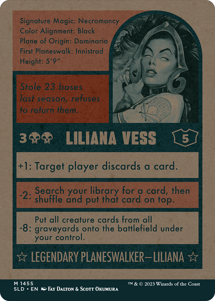 Liliana Vess [Secret Lair Drop Series] | Silver Goblin