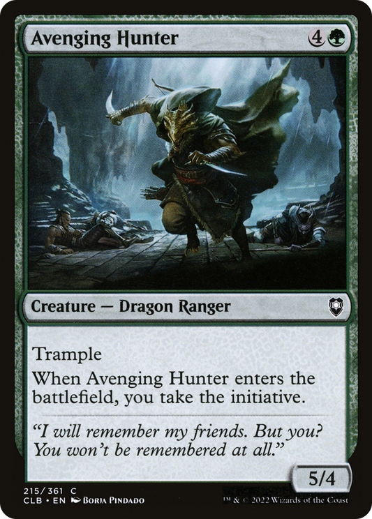 Avenging Hunter [Commander Legends: Battle for Baldur's Gate]