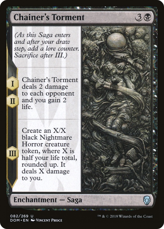 Chainer's Torment [Dominaria] Foil