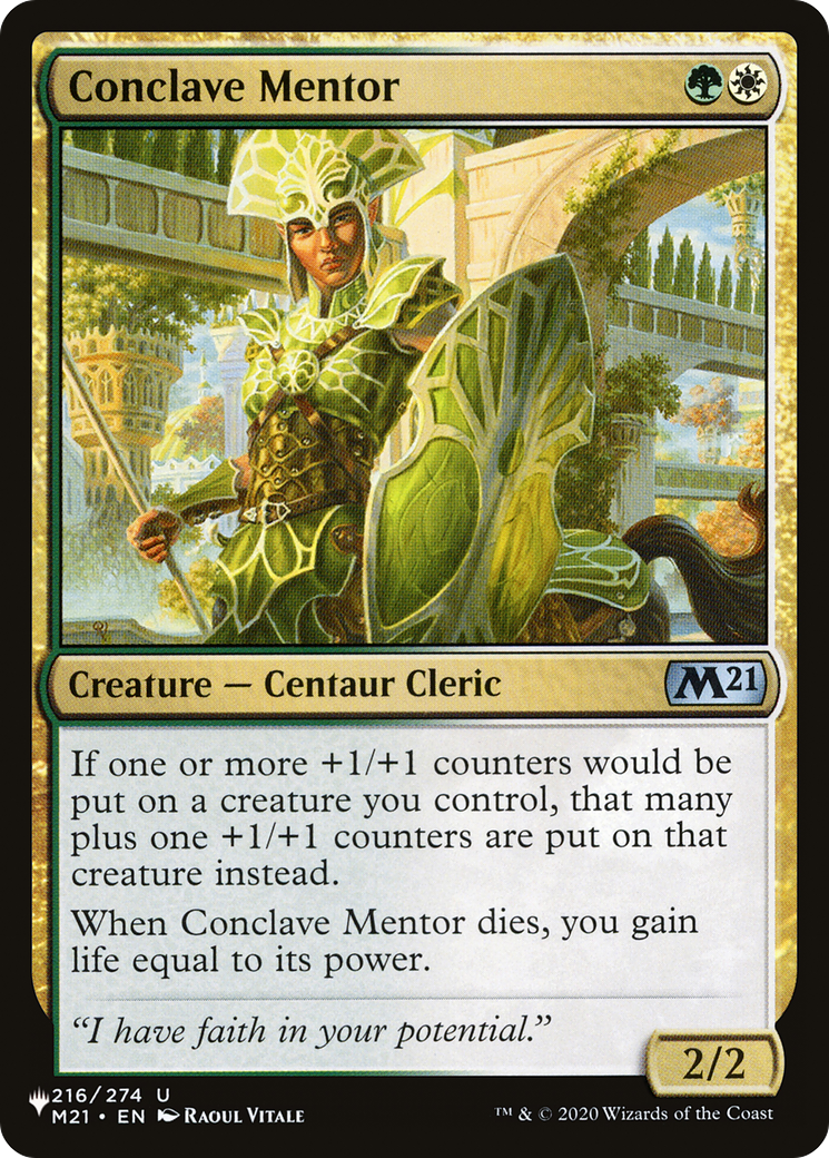 Conclave Mentor [The List] | Silver Goblin