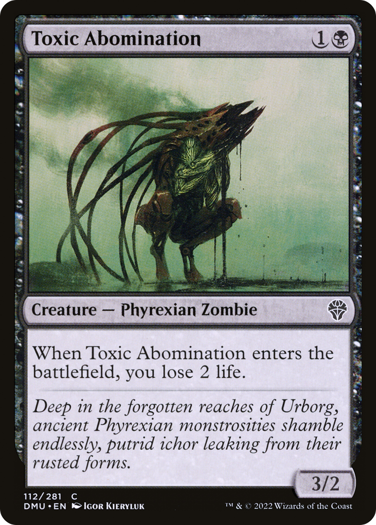 Toxic Abomination [Dominaria United] | Silver Goblin