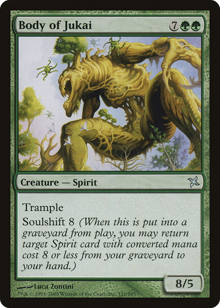 Body of Jukai [Betrayers of Kamigawa] Foil