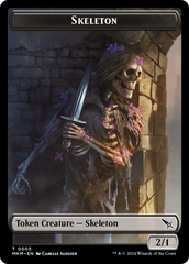 Thopter (0020) // Skeleton Double-Sided Token [Murders at Karlov Manor Tokens] | Silver Goblin