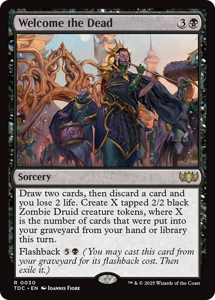 Welcome the Dead (030) - Commander: Tarkir: Dragonstorm