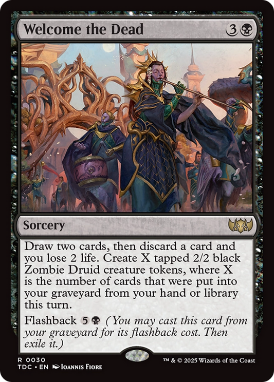 Welcome the Dead (030) - Commander: Tarkir: Dragonstorm