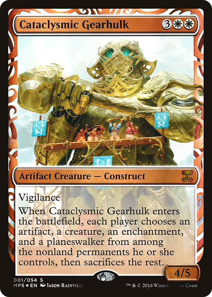 Cataclysmic Gearhulk [Kaladesh Inventions] | Silver Goblin