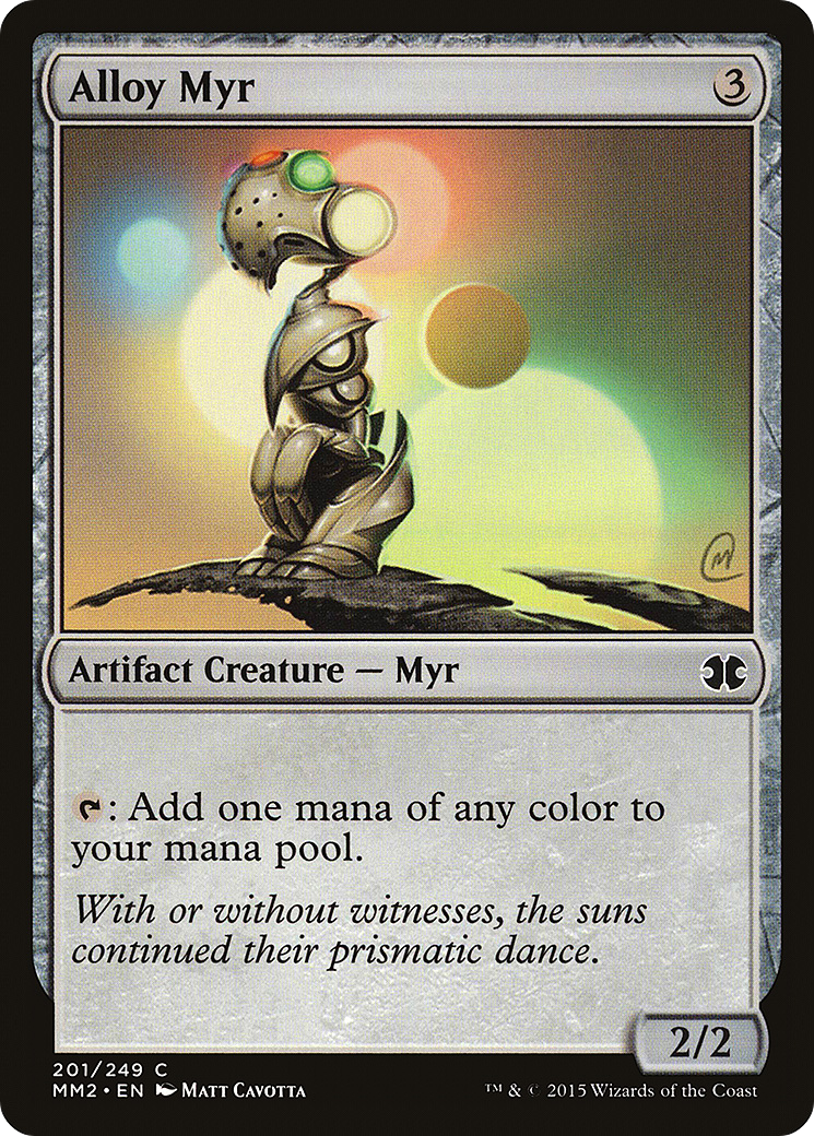 Alloy Myr [Modern Masters 2015] | Silver Goblin