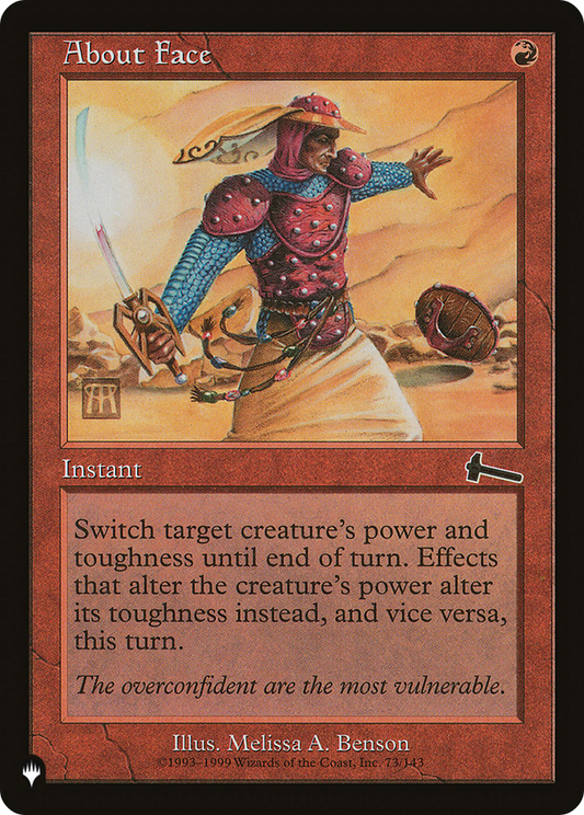 About Face (ULG-73)