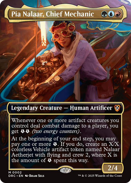Pia Nalaar, Chief Mechanic (Borderless) (002) - Commander: Aetherdrift