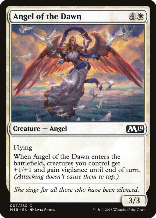 Angel of the Dawn [Core Set 2019] Foil