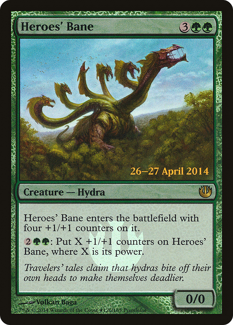 Heroes' Bane [Journey into Nyx Prerelease Promos] | Silver Goblin