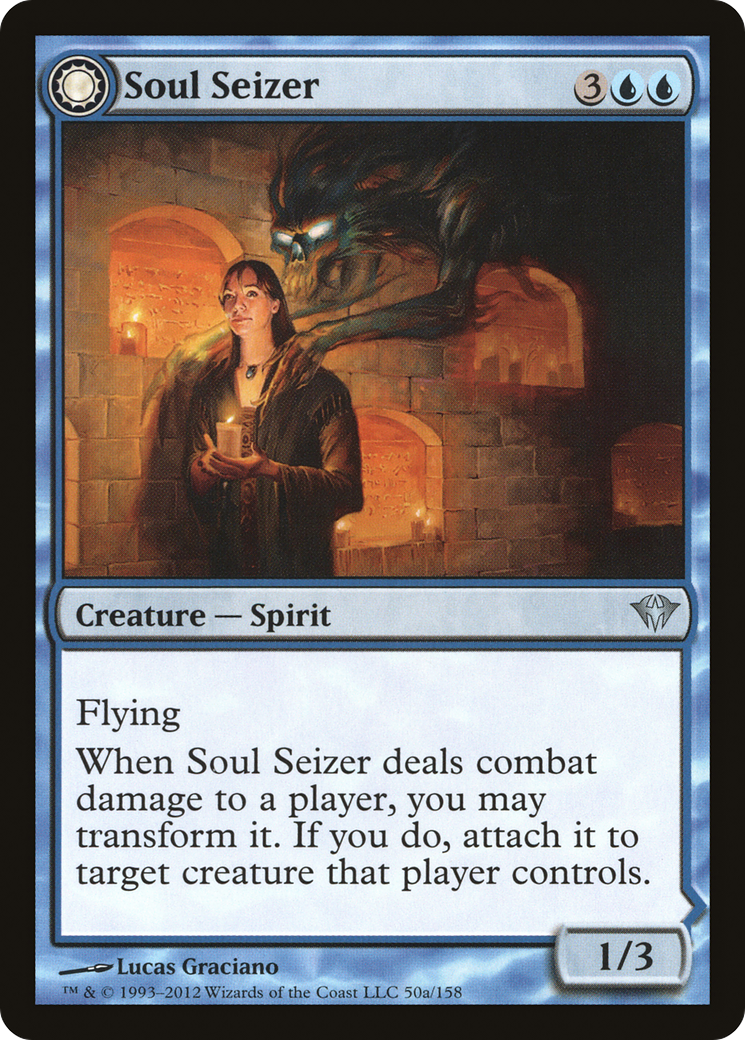 Soul Seizer // Ghastly Haunting [Dark Ascension] Foil