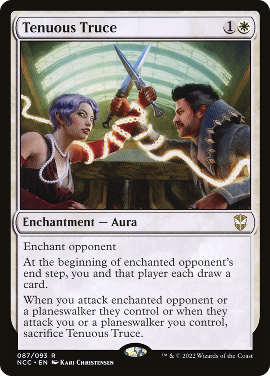 Tenuous Truce [Streets of New Capenna Commander] Foil