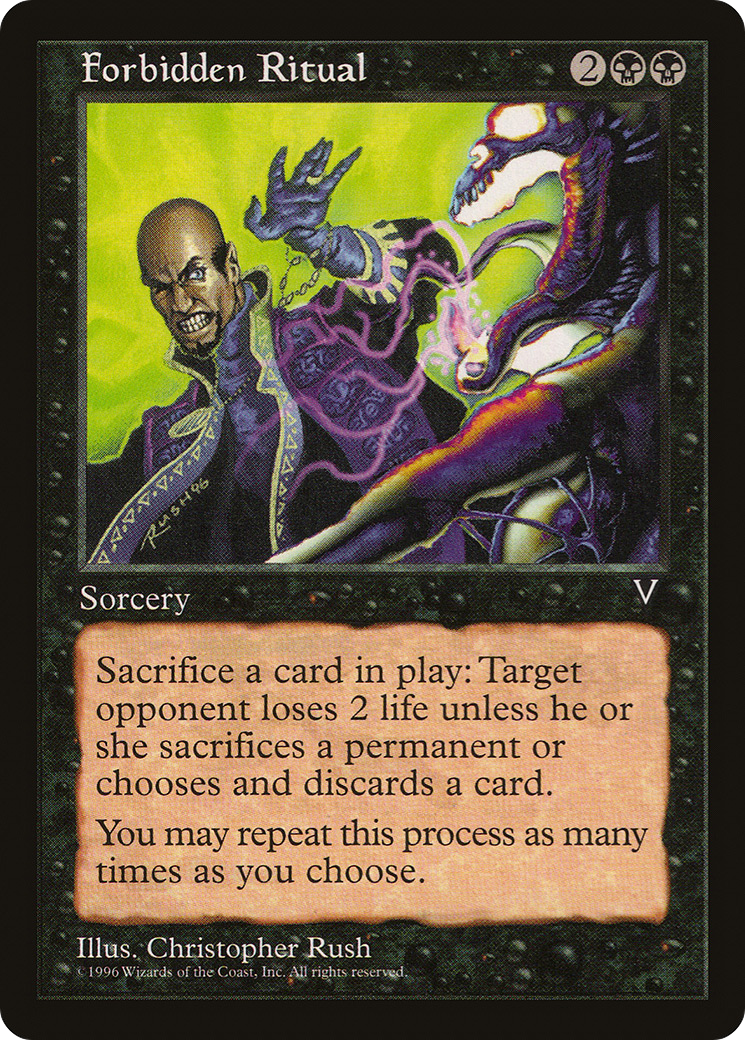 Forbidden Ritual [Visions] | Silver Goblin