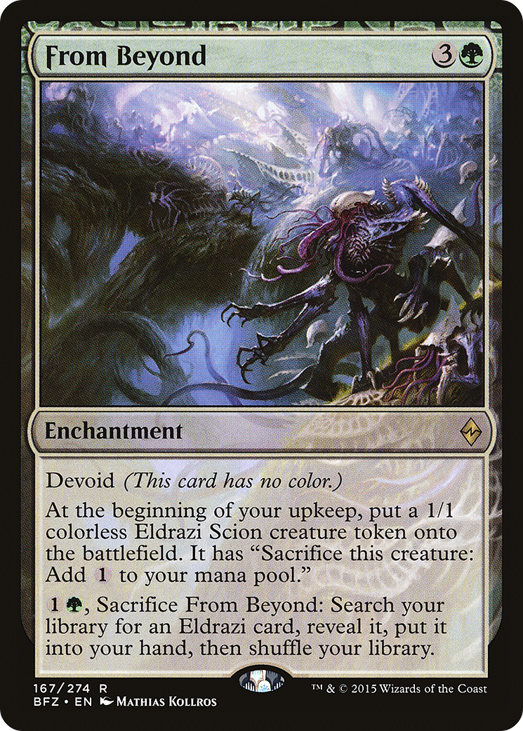 From Beyond [Battle for Zendikar] | Silver Goblin